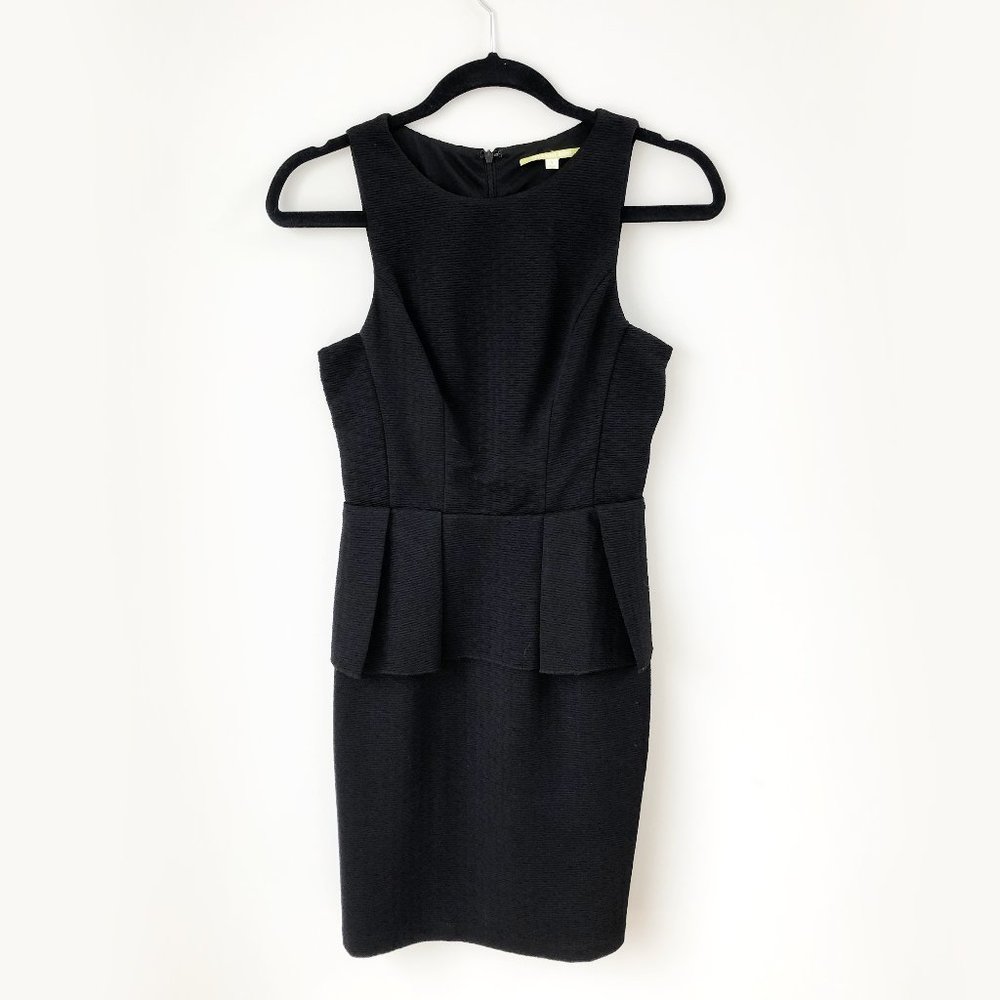 Gianni Bini Textured Peplum Dress